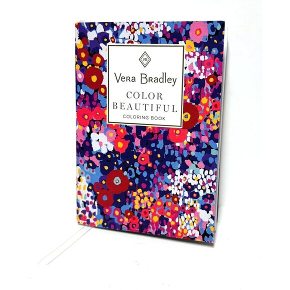 Vera Bradley Other - Vera Bradley Color Beautiful Coloring Book VB Designs Made Colorable 2017 1st Ed